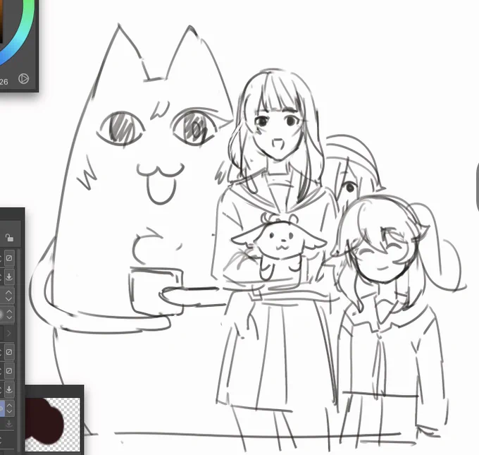 Archons as azumanga daioh characters 