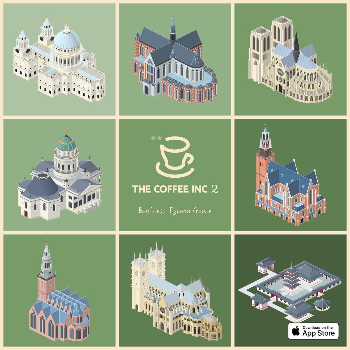 the_coffee_inc's tweet photo. Business Tycoon Game available on the App Store. https://t.co/yBfhn3zar4