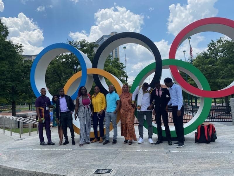 Mandela Washington Fellows at UGA tweet media