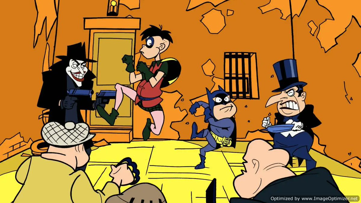 euoleomarques's tweet photo. @MADmagazine Does parodies count? Because Bat Boy and Rubin is still my favorite one. The parody was so funny that even got a funnier adaptation on Batman: The Brave and the Bold https://t.co/K9js9eZMC8