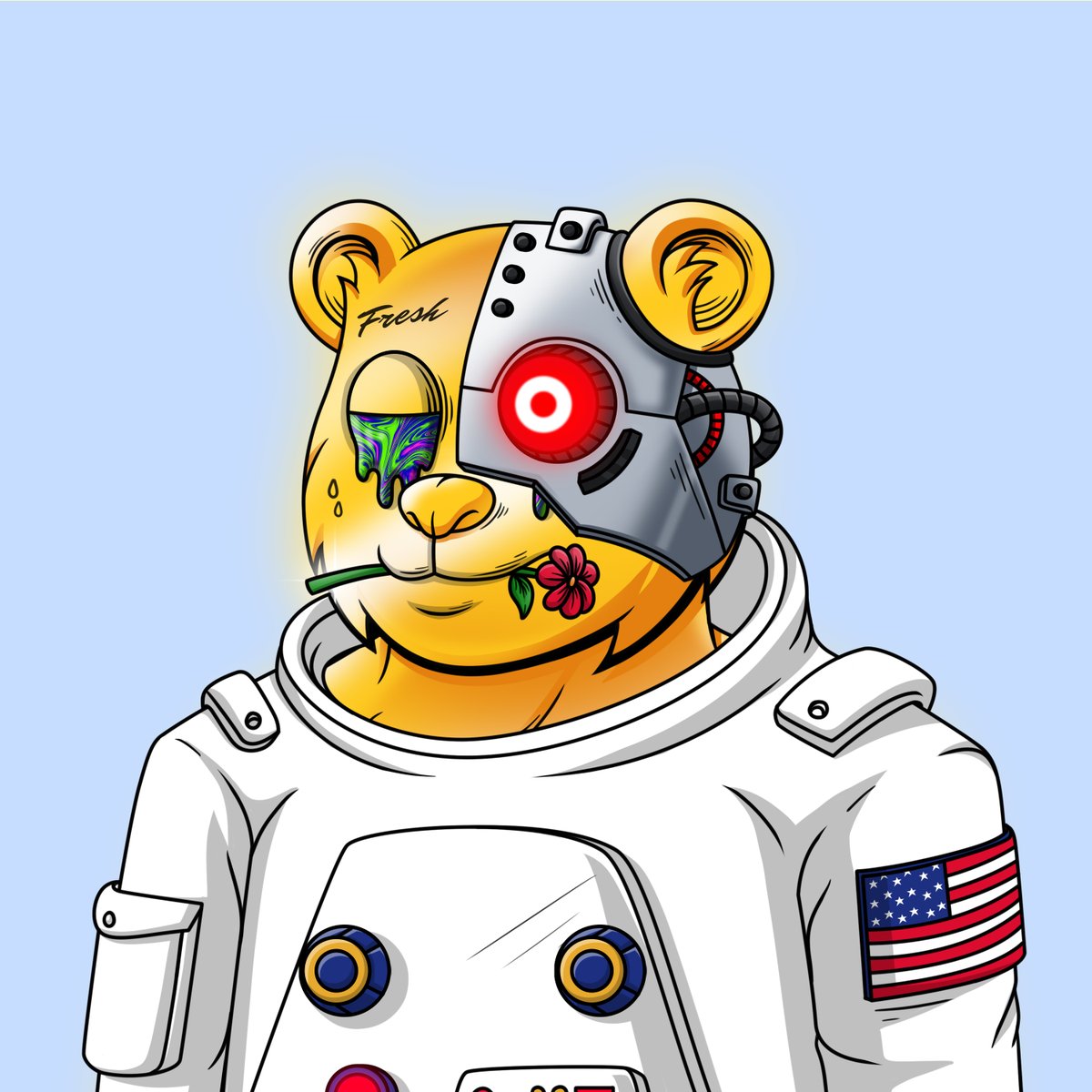 The first 100 to like/retweet/comment below their Discord handle will be automatically WL'd to Fresh Pandas - and we're minting soon! 

FP can appeal to any audience with art that features high-end luxury, streetwear, comfy, and gym wear attire! Time to rocket! #solana #nft #nfts