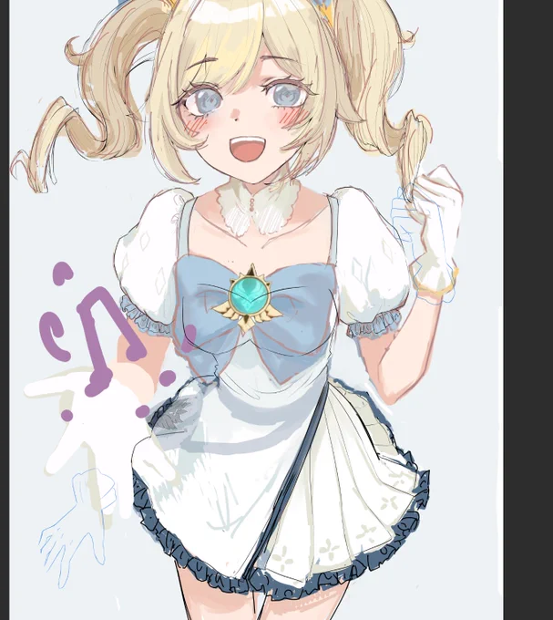  on magical girl barbara while watching youtube today. 