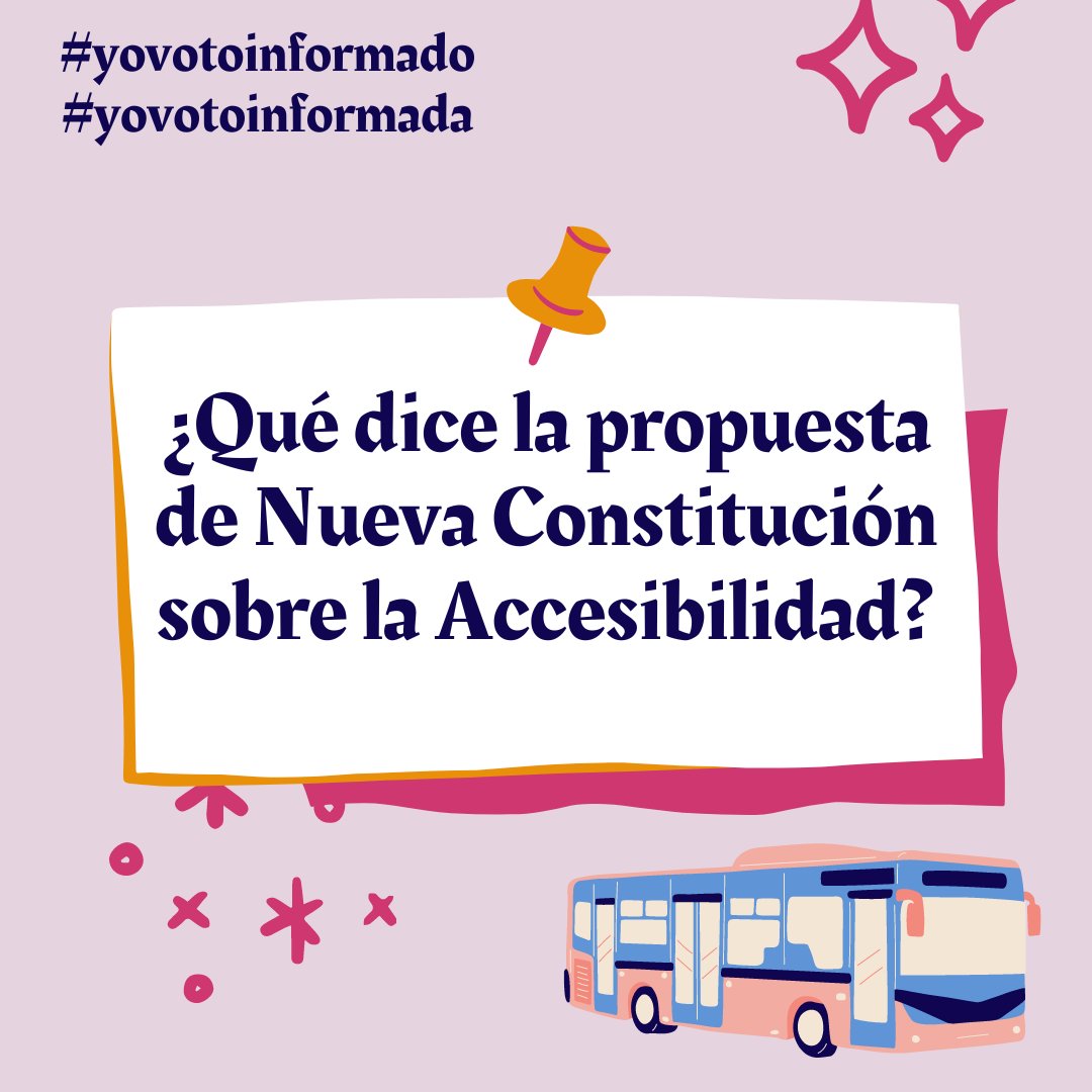 cesitranchile's tweet photo. Hoy hablamos de ACCESIBILIDAD❗

La accesibilidad como derecho es un tópico muy relevante que sin duda alguna debe estar en este nuevo debate constitucional. 📖

Desde CESITRAN les traemos esta infografía con recopilaciones sobre estas propuestas en la nueva constitución. 🏡 https://t.co/QIChKKf1iK