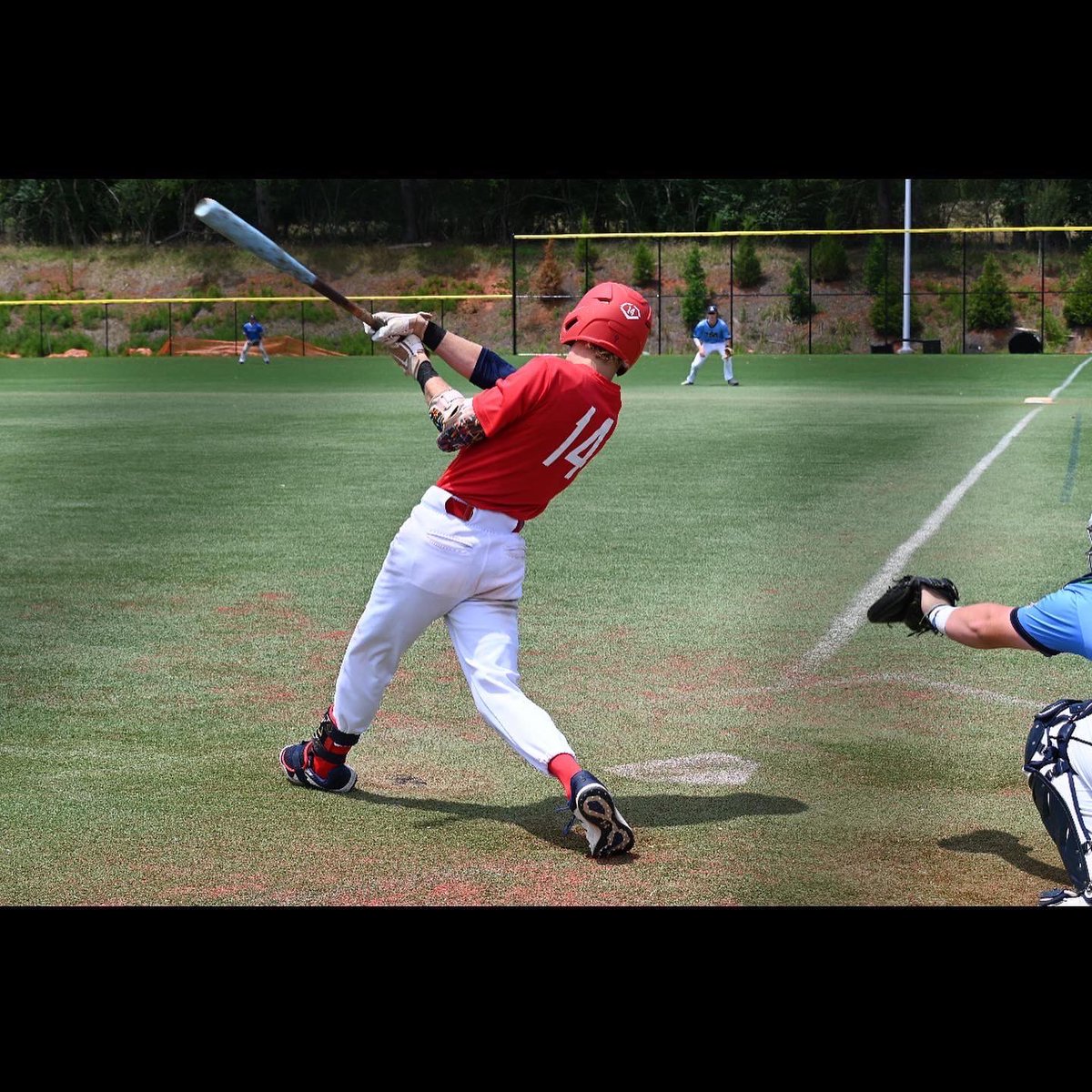 ‼️Player Spotlight‼️
2023 UTL <a href="/Walter18Samuel/">Sam Walter</a> putting together a nice summer. Currently batting .316 on the season with an OBP of .427. 
27H, 6-2B, 1HR, 15BB, 10RBI, 27RS, &amp; 11SB. Huge upside and can play at the next level. #One2See #uncommitted #BlueprintBuilt #BlueprintNation