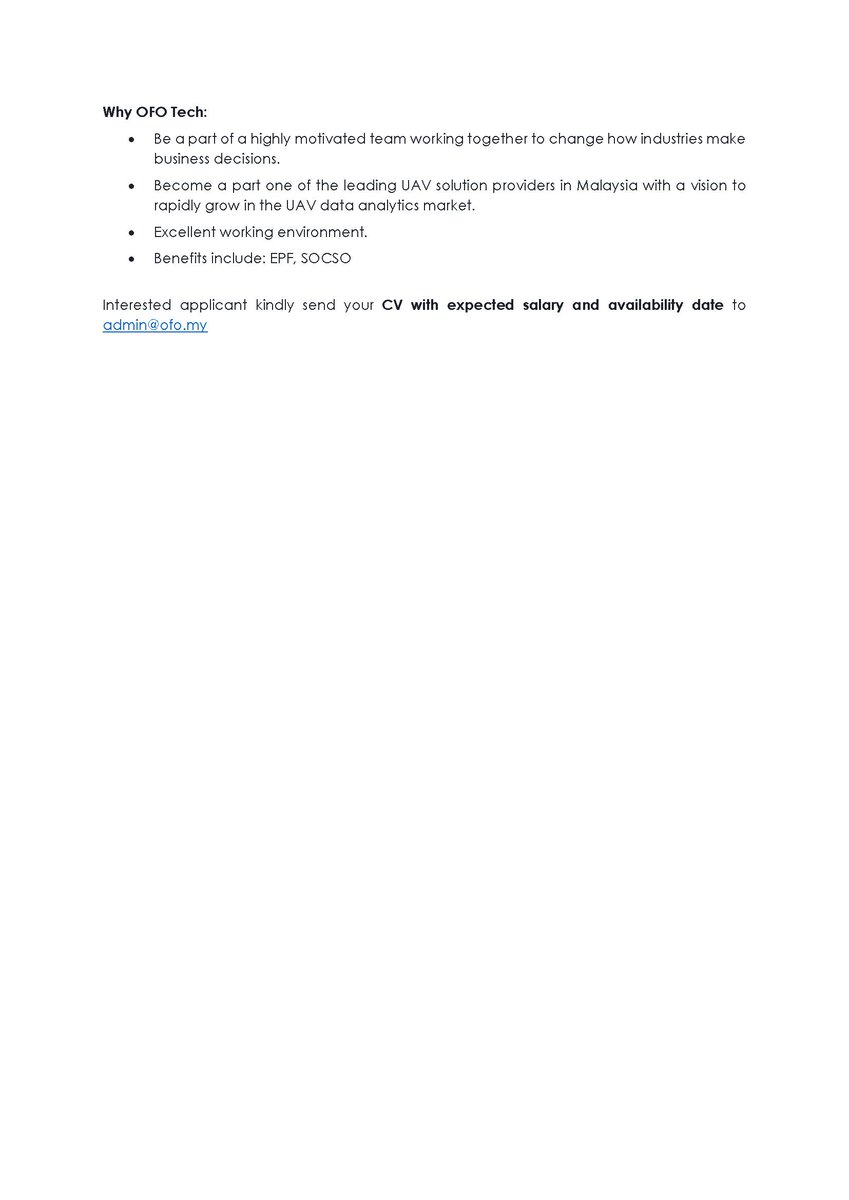 OFOtweets's tweet photo. We're #HIRING
🟢Content Specialist
• Location: Kuala Lumpur (HQ)

We are looking for a creative and driven content specialist to join our team! (1/2)

#contentwriter #contentspecialist #marketing #searchenginemarketing #SEO #seoexpert #Hiring https://t.co/eHK5XbcDw7