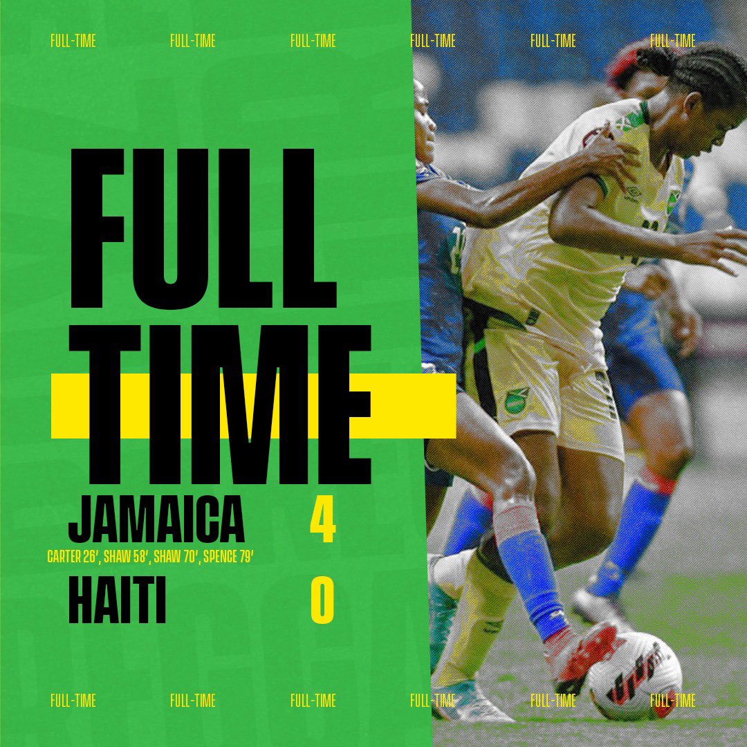 jff_football's tweet photo. Precious three points! β€οΈπ°
We are going to Australia & New Zealand! π―π²
.
#ReggaeGirlz #CWC #JAMHTI #BobMarleyFoundation #ReggaeGirlzFoundation #JFF_Football https://t.co/UrRwpMA7OY