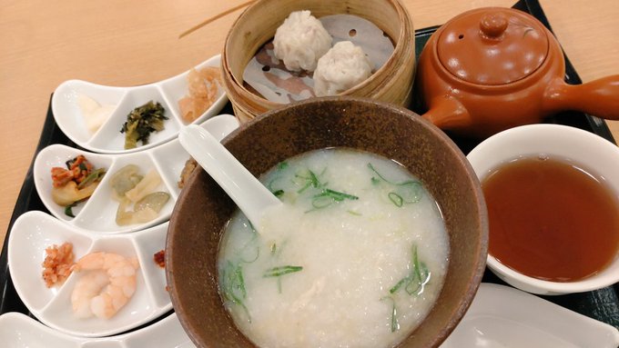 9種のトッピングを駆使して君だけの最強朝粥をつくろう!! 