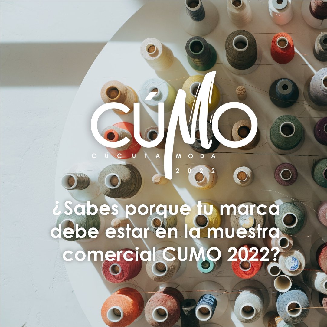 corpomoda's tweet photo. ¡Que tu marca no se quede sin formar parte de la feria de Confección textil mas grande de la Región!

Contactanos: 
+57 311 4541181
Corpomodacucuta@gmail.com

#Cucuta #FeriaDelEmpleo #Colombia https://t.co/WkVCKOP34b