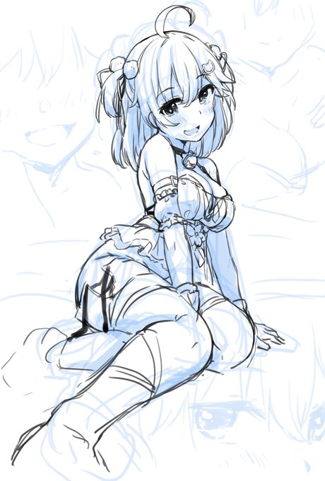 取り急ぎ簡単な下書きをば。後々修正はすると思うけど今のイメージを保存せねばという意志 