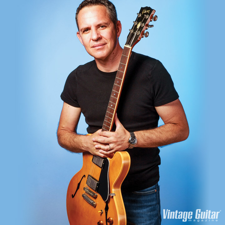 VintageGuitar's tweet photo. GUY KING
Israeli-born guitarist/singer Guy King has become a triple-threat musician since moving to Chicago. The playing, singing, and songwriting on his latest, Joy Is Coming, showcase his skills and versatility. #GuyKing READ THE FULL ARTICLE: https://t.co/ppwtucLmb6 https://t.co/c85qA0ZUkO