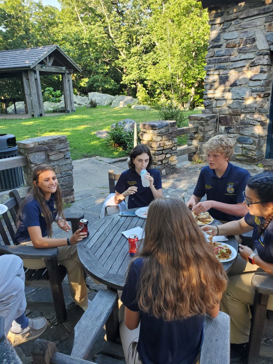 _jkwilliams_'s tweet photo. Central District Vice President Kayden Ray at high point conference at Mt Cheaha. Doing a great job representing Benjamin Russell FFA! @ALEXCITYCTE https://t.co/9KNpuotRIe