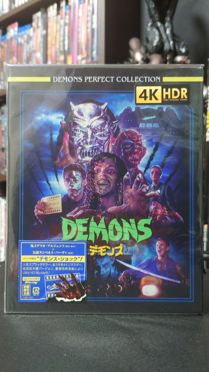 デモンズ 1&2」4Kリマスター UHD Blu-rayパーフェクトBOX 初回限定生産