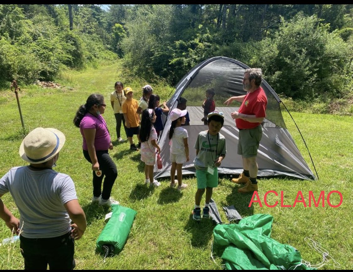 _ACLAMO_'s tweet photo. Thank you to the Boys Scouts for inviting our children to enjoy one week full of activities in your camp! Our staff, families and children are excited to participate! We are all ACLAMO ππ§‘ #ACLAMOEduProgram #ACLAMOYouthProgram https://t.co/Yck1LdUMTJ