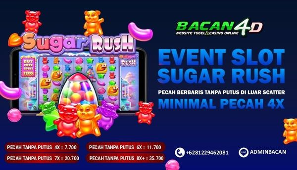 bacan4DD's tweet photo. 🔊 NEW SLOT NEW EVEN BACAN4D

✅ EVENT SLOT SUGER RUSH BONUS STAKE GAME 8-10-15+
✅ EVENT SLOT SUGER RUSH PECAH BERBARIS TANPA PUTUS DI LUAR SCATTER

Info Lebih klik Link Di Bawah

LINK JOIN 1 : https://t.co/GtY1TqB3iN
LINK JOIN 2 : https://t.co/sQm2WdabOe

Salam #Bacan4D 🤝 https://t.co/Bm0jZbJCHo
