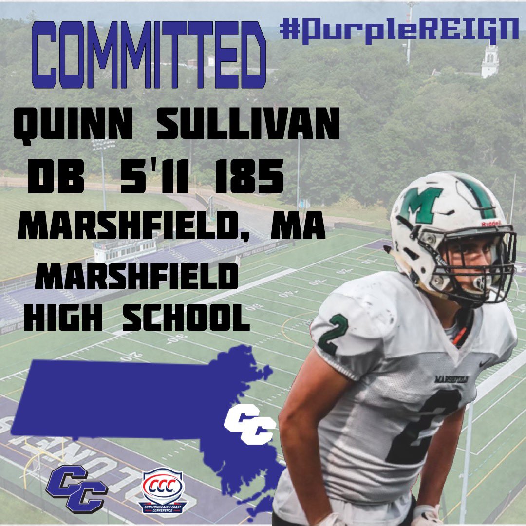 📛Quinn Sullivan 
🏫Marshfield HS
🗺MA
🏈DB
🎥 hudl.com/video/3/109944…

#PurpleREIGN☔️
#BleedPurple