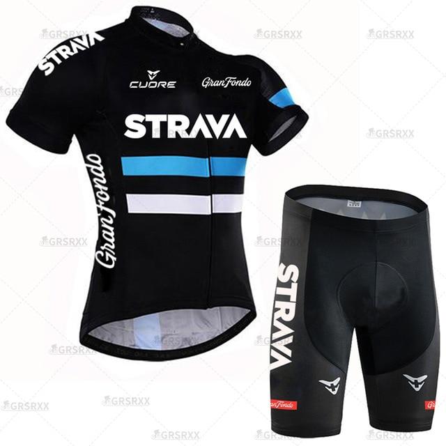 FASHION_COLL's tweet photo. STRAVA Cycling Jersey Men Set Bib Shorts Set 2021 Summer Mountain Bike Bicycle Suit Anti-UV Bicycle Team Racing Uniform Clothes R$ 177.52 #FashionCollectionStore #STRAVA #Cycling #42353644normalcyclingset3xs https://t.co/ZwxVIjIW08