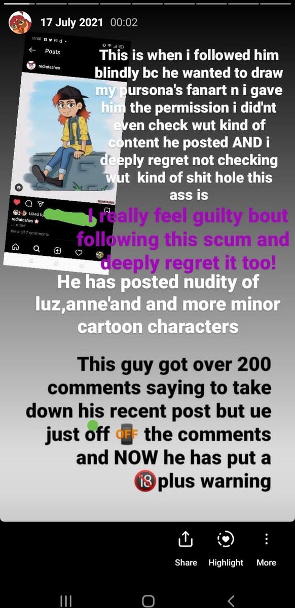 ballsybeech's tweet photo. Oh look at this?? She is also a hypocrite with being a proshipper and pedophile and now she is making up exaggerated shit bout dying lol #amphibia #proshipper #pedophilia @Brownteen32 https://t.co/NfIGJa7tei