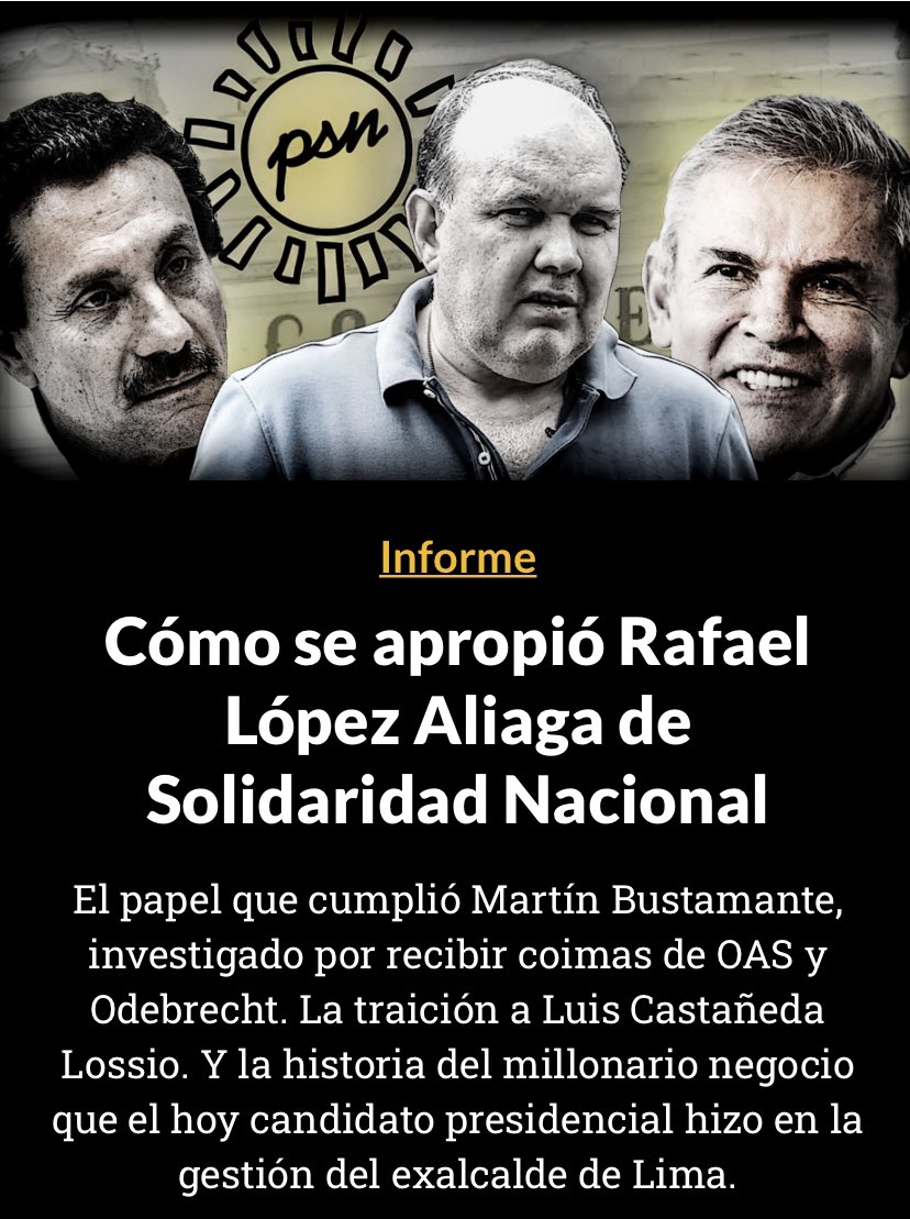 PodemosPepeLuna's tweet photo. Qué vamos a ser aliados de este gobierno corrupto e incapaz, Rafael (RLA). Tu desesperación por falta de propuestas te hace decir sandeces. Traicionaste a tu “amigo” Lucho Castañeda cuando estaba en cuidados intensivos, confabulándose con un delincuente. Nadie puede confiar en ti https://t.co/dEPgyoCVY0