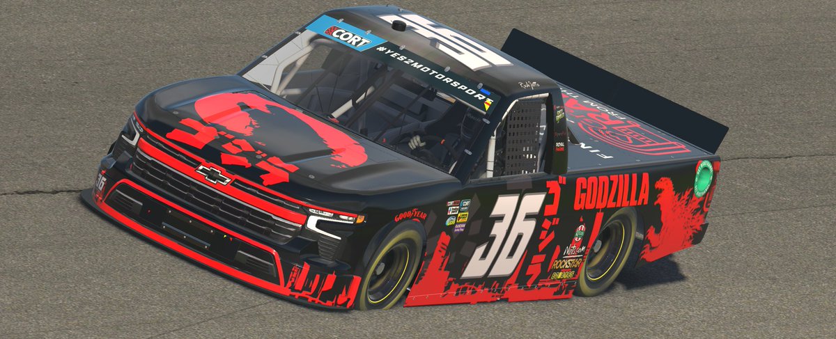 GoBRM's tweet photo. The season opener for the 22b @CORTRacing Truck Series was held at Atlanta where 38 trucks took to the grid for 98 laps of action.
@JWilcko would finish 19th in the #62 @RAREFORM Truck after starting 38th.
@RichJette would finish 26th in the #36 Godzilla truck after starting 37th https://t.co/pAKA0w8Lns