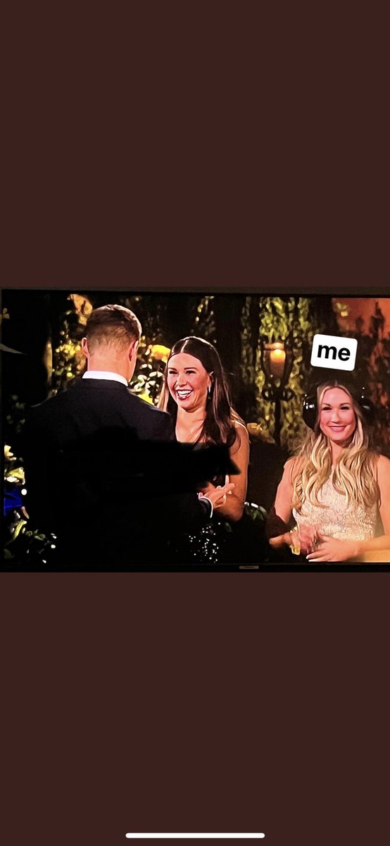 britneysgymnast's tweet photo. My friends telling me all the red flags  #bachelorette https://t.co/9bk4GrAROB