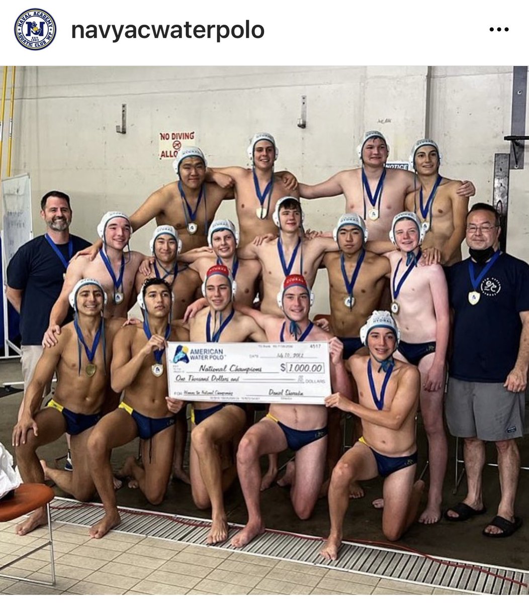 H2OGaels's tweet photo. Congratulations to rising sophomore Matthew Won on helping to win the American National State Championship in Chicago. https://t.co/FgxLrY5z9W