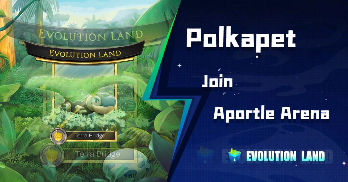 Evolution_Land's tweet photo. 🗣️Welcome @PolkaPets to be the second partner to join Apostle Arena.
🔥Now every TerraBridge, AllySwap, Adapt, and Multi-Hail holder could directly play Apostle Arena through https://t.co/lpVa1pox2Y.
🎮Guess what are their character design?
#web3 #metaverse https://t.co/D5CuBpdmm1
