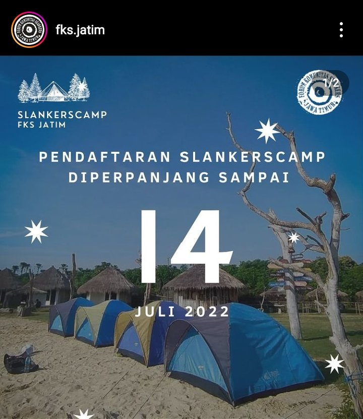 Info-info tentang Slankerscamp gaes😎.... Tanam pohon, ticket on the spot dan pendaftarannya diperpanjang. #slank #slankerscamp #slankers #slankersjatim #tanampohon #jawatimur #wisata #camping #alam #pemandangan #Indonesia #keren
