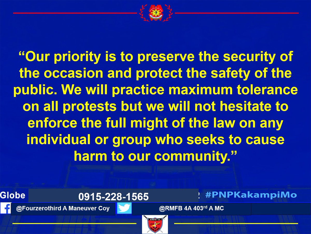 Secondcoy's tweet photo. #WeServeAndProtect
#TeamPNP
#403RDAMC https://t.co/fDa3PUvNqc