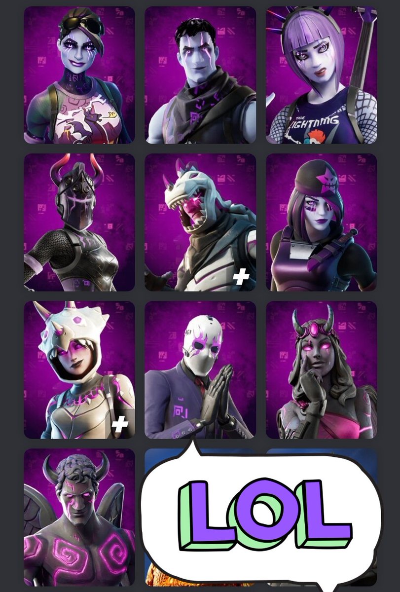 MyName_Is_Starr's tweet photo. @dadguykek Despite all this series has a big weight in the lore bc of Kevin has been abandoned mainly since season X, besides Dark Skully beign in the archives in S4C2 and be part of a xbox series s pack.
The series deserves more love and despite I have all of them I want to see more skins https://t.co/k9rIiXng7A