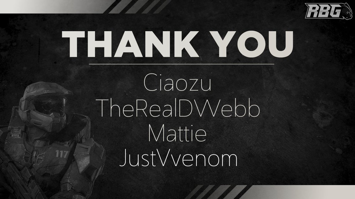RBG Esports (@rbg_esports) on Twitter photo Today, we say farewell to the halo team. It was a mutual agreement between the players. We wish nothing but the best for them in their future endeavors.
Mattie will continue to represent RBG in the HCS FFAs!
Thank you
<a href="/MattieMathias_/">Mattie ๐น</a>
<a href="/TheRealDWebb/">D Webb</a>
@cuhameron
<a href="/JustVvenom/">JustVvenom</a> Today, we say farewell to the halo team. It was a mutual agreement between the players. We wish nothing but the best for them in their future endeavors.
Mattie will continue to represent RBG in the HCS FFAs!
Thank you
<a href="/MattieMathias_/">Mattie ๐น</a>
<a href="/TheRealDWebb/">D Webb</a>
@cuhameron
<a href="/JustVvenom/">JustVvenom</a>
