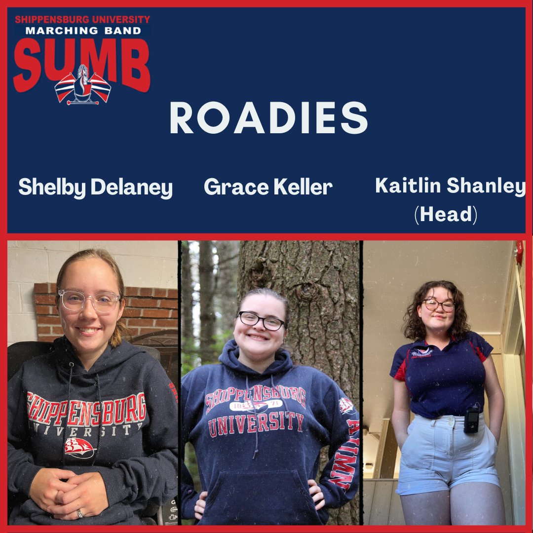 This week, we will be featuring our Roadies. The roadies are led by senior Kaitlin Shanley. Helping Kaitlin throughout the season are, senior, Shelby Delaney, sophomore, Maddie Johnston (not pictured) and senior Grace Keller!