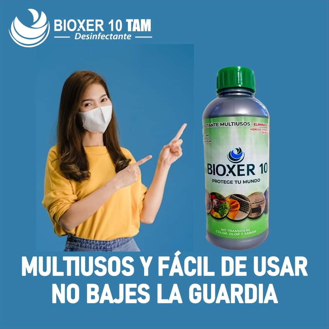 bioxer10's tweet image. Protege la #Salud de tu familia, seres queridos y amigos y así reduces el riesgo de algún contagio Bioxer 10 #Biodegradable 
#Tampico #Altamira #CdMadero #CdVictoria #Matamoros #Reynosa #RioBravo #NuevoLaredo #Tamaulipas