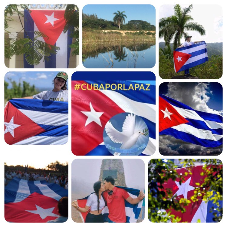 UCMHolguin's tweet photo. “¡Ay, qué linda mi bandera,
mi banderita cubana,
sin que la manden de afuera,
ni venga un rufián cualquiera
a pisotearla en La Habana!” NicolásGuillén
#CubaPorLaPaz
#CubaPorlaVida
#OrgulloCubano
#JuventudCubana
#TeMolestaMiAmor
#MisRazones
#Verano2022
@luciaucmhlg https://t.co/52ZJWtaEG3