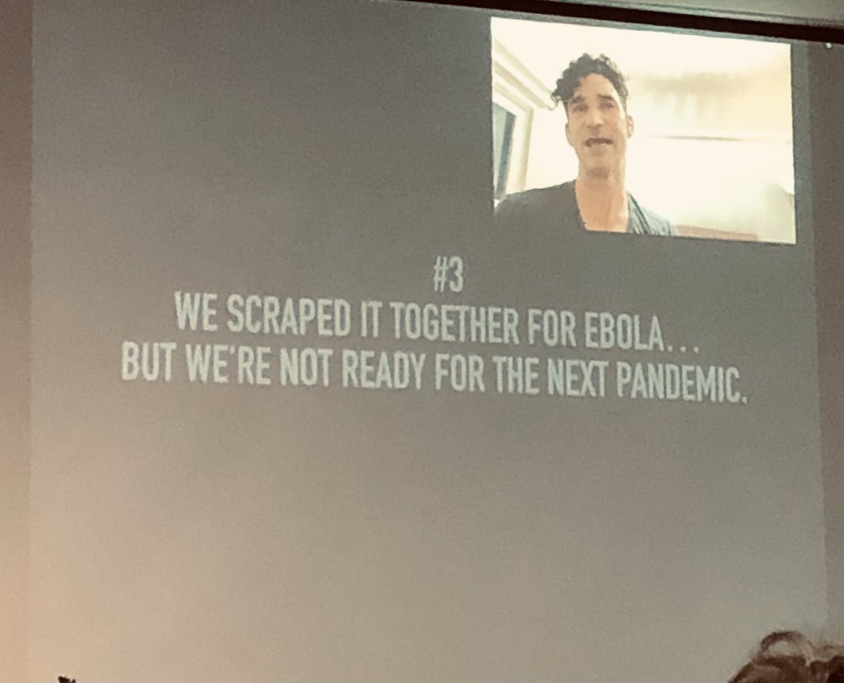Anuk_Indra's tweet photo. A captivating and thought-provoking talk by @Craig_A_Spencer about the politicking, unpreparedness, global inequalities, and failures of communication in our response to the Ebola and COVID-19 pandemics. Will we be better prepared for the next one? #2022ASM https://t.co/EAIlN7MEE1