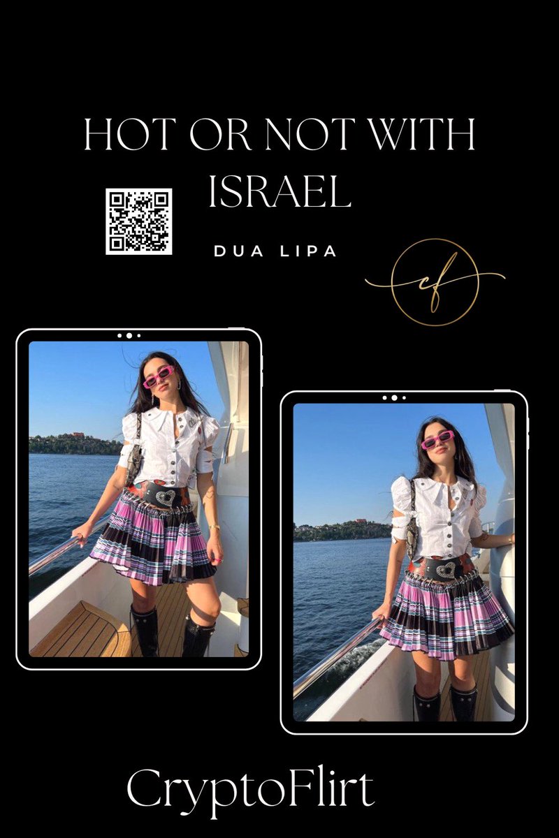 cryptoflirtVIP's tweet photo. Hot or not @israelvaldevi is dying to know. “OMG I love ! Vogue Magazine lists Dua Lipa’s outfit as one of the “Best Fashion Instagrams”#NFTcommunity #nftbrand #digitalfashionfamily #cryptofashion #3DWearables #metaversewear #fashion #nftfashion #screenwear #3Dfashion #DuaLipa https://t.co/6gCEv8C8OT