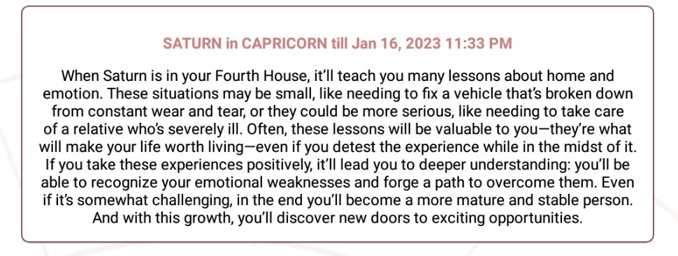 SybleApp's tweet image. Saturn moving into Capricorn is a much needed turn towards sitting with my emotions &amp;amp; healing, tbh 💖 #SYBLE #transit