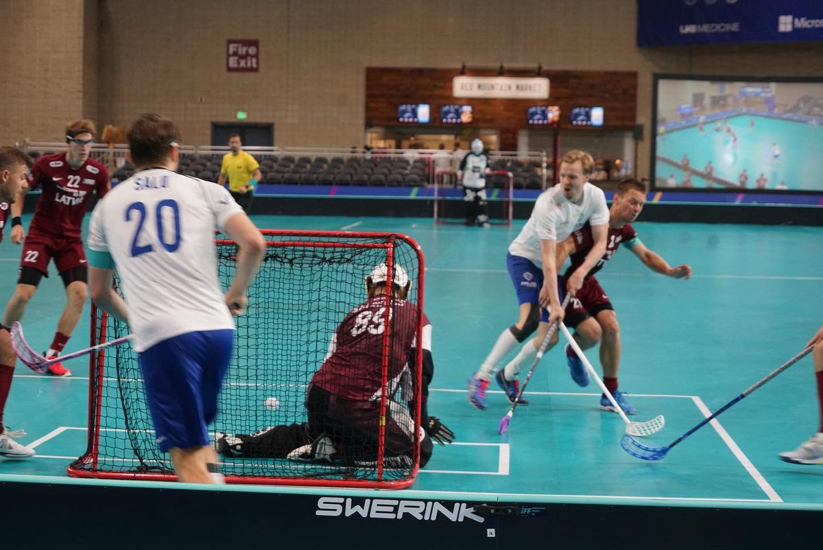 cityofbhamal's tweet photo. Floorball at BJJC - East Exhibit Hall! #TWG2022 https://t.co/WZVw3hccPu