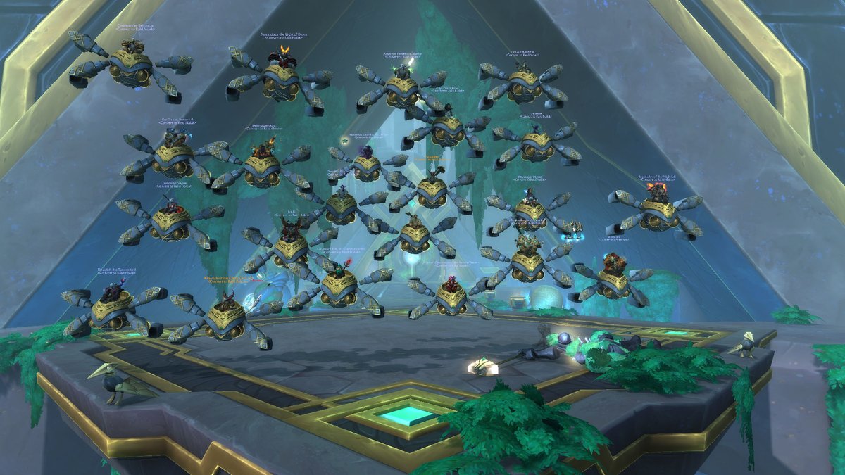 CTR's Hyjal Volunteer Fire Department prepares to defend Xandar.  #AOTC