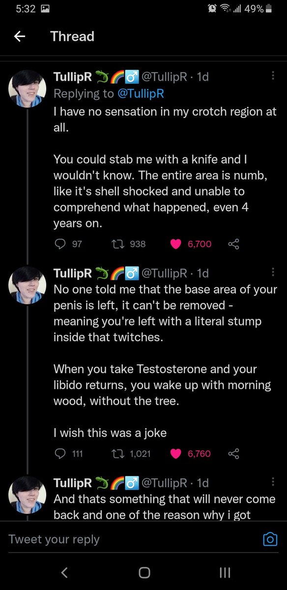 Strill12's tweet photo. @BionicDance @DealinWithFools @JesseKellyDC Because we're not sociopaths you butcher. https://t.co/yYYd6UUkTy