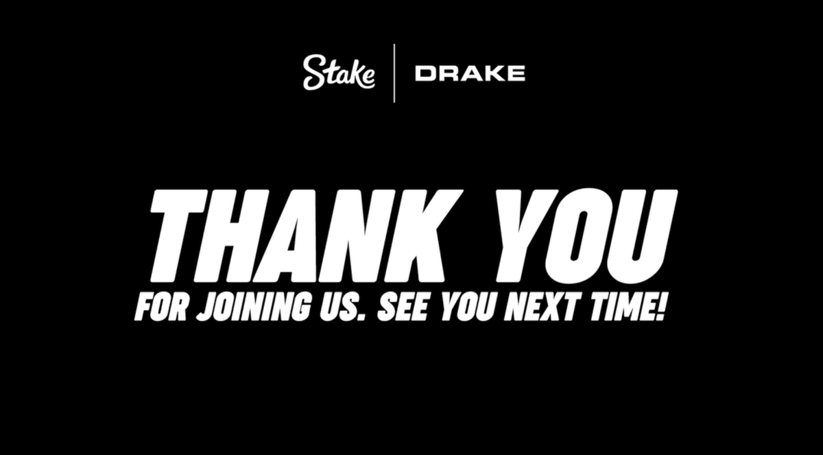 Stake's tweet photo. #stakedrake ❤️ https://t.co/5HlVXmS9AH