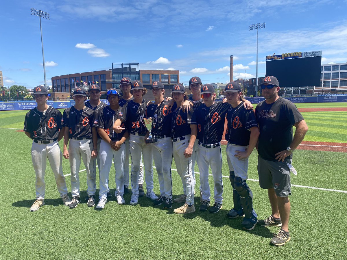 Great weekend for West/Ryan 24 Orioles. 4-1-1 in PG Coastal Championship. Finished in top 4 of 44 teams. Lost in semi-final. Great work guys! @orioles_scout @BCPBaseball @BaseballGodwin