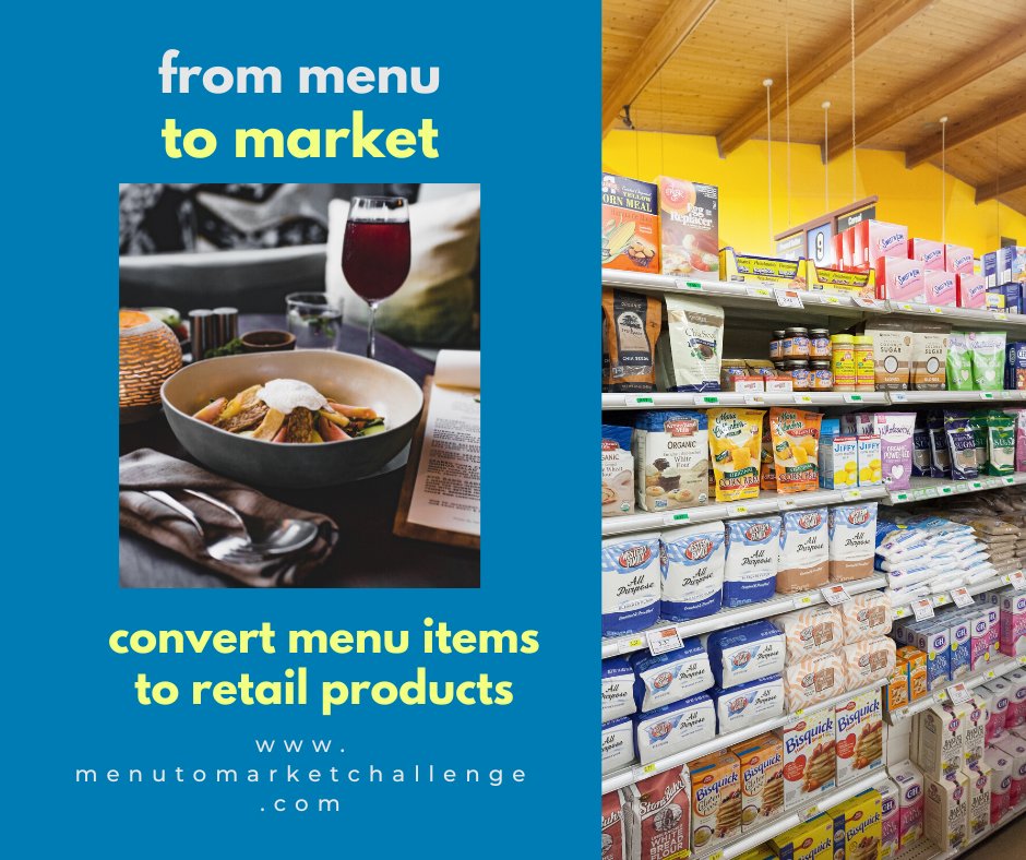 TasteOfAmazing's tweet photo. Convert Menu items to Retail Food Products - FREE training @askchefgail https://t.co/02e7zCrIr4 #foodie  #restaurant #retailfood https://t.co/RahtA5RBRY