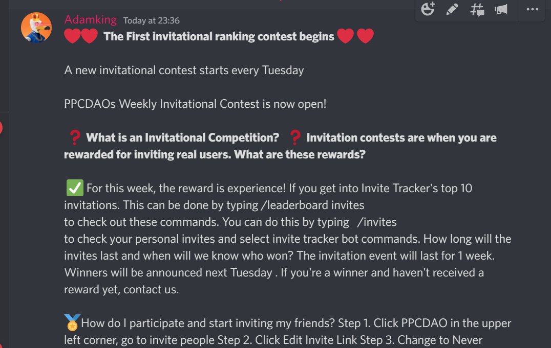 PPC DAO tweet media