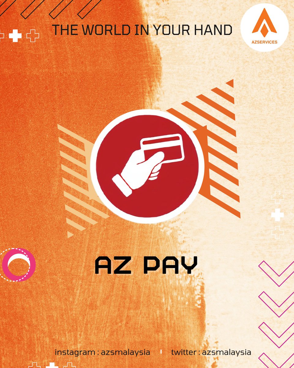 AzsMalaysia's tweet photo. Pembayaran mudah untuk setiap transaksi daripada AZservice! dengan hanya 1 tindakan dan boleh membuat semua pembayaran di mana-mana sahaja di dunia!

https://t.co/MQiAgSj0R8
#mining #azpay #azglobal https://t.co/88o4jTcZv8