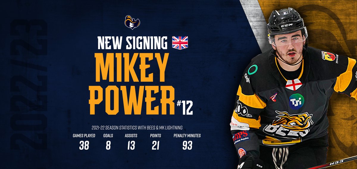 Raiders_IHC's tweet photo. 🚨 POWER IS A RAIDER 🚨

Former Romford Junior Mikey Power has signed for the Raiders for the new season having split last season between the Bees &amp; MK Lightning.

Welcome back to Romford Mikey!

#RaidersHockey https://t.co/MzoCckBvQo