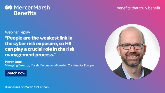 RafaMunozMoreno's tweet photo. The top people risk facing businesses today is #CyberSecurity and data privacy, with people the weakest link. Watch the replay of our Europe webinar to explore the top #PeopleRisks in the #FutureofWork. https://t.co/o8Tm1p8waM https://t.co/gnytBnqj1Q