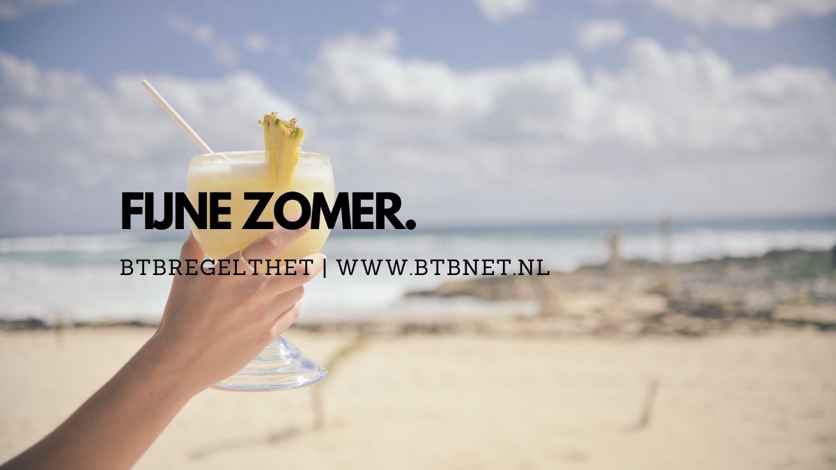 Btb blijft geopend. Wij zijn, ook tijdens de vakantieweken, gewoon bereikbaar voor al je vragen!
Voor iedereen die in de vakantie modus gaat.....die wensen wij EEN HELE FIJNE VAKANTIE 💦🤸‍♀️🏄‍♂️
☎️ 015 – 251 52 51
✉️ info@btbnet.nl

#btbregelthet #bouw #bouwkwaliteit