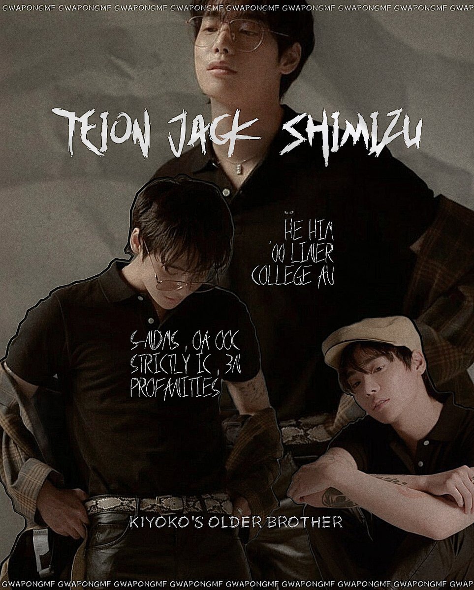 ︎ ︎
︎ ︎
︎ ︎
             TEION JACK SHIMIZU
             ─── rentry.co/teion

                     rebranded.    was
                     rintarō kaile suna
                     not new to #hqrp
                     like  /  rt for  a fb.

︎ ︎