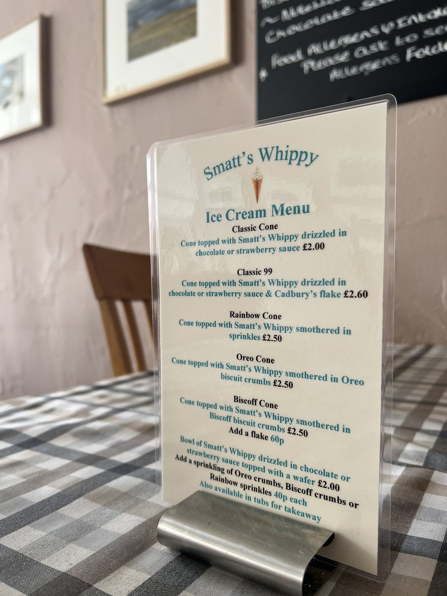 New !!
Smatt’s Whippy Ice cream #sedbergh #softserveicecream #whippy #cadburysflake