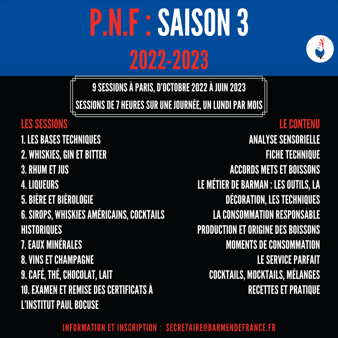 AssoBarmenFr's tweet photo. #Event #PNF #Community La saison 3 du Plan National de Formation arrive pour octobre 2022 ! Découvrez ci-dessous le programme 👇 

Vous avez des questions ou vous voulez vous inscrire ? 🤔 N'hésitez pas à contacter : secretaire@barmendefrance.fr 🙂 https://t.co/yngHaSpuKe